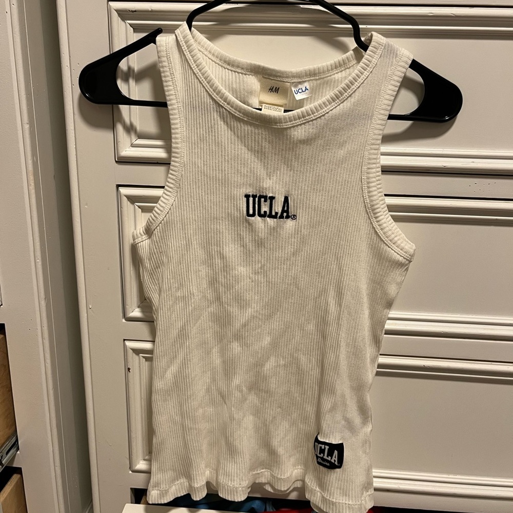 UCLA White Tank Top | Size S